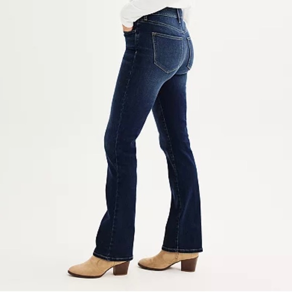 Sonoma Curvy Bootcut Jeans - Picture 3 of 4